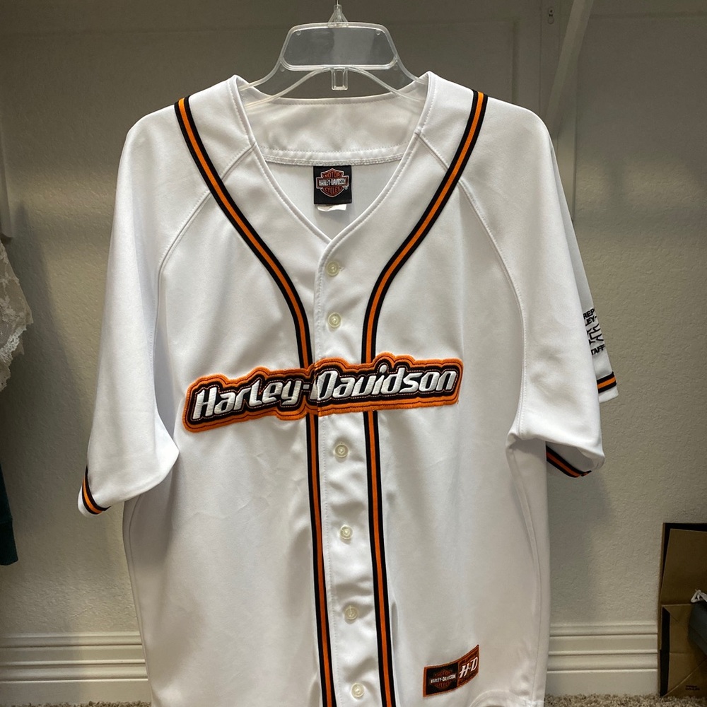 Men’s Harley Davidson jersey top